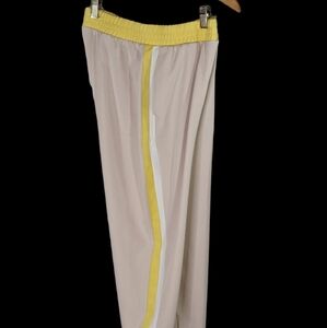 Zara Tan & Yellow Track Pants , S , EUC